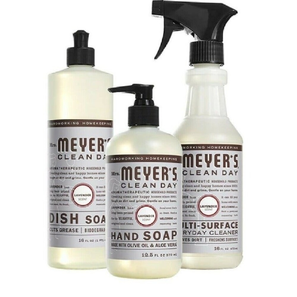 Mrs. Meyers Clean Day Kitchen Basics Set Lavender